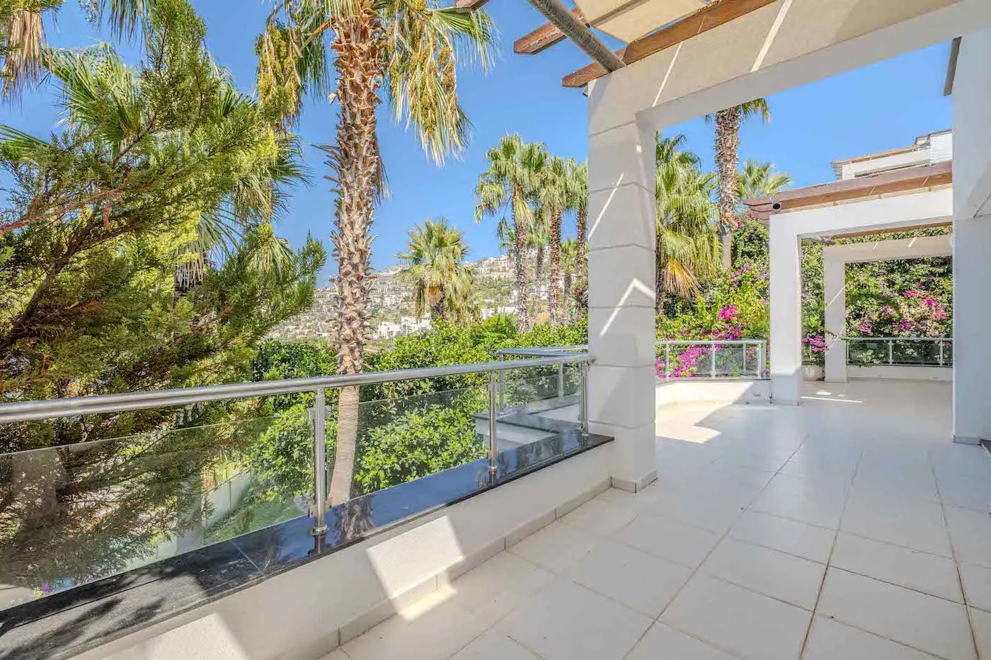 Large terrace
